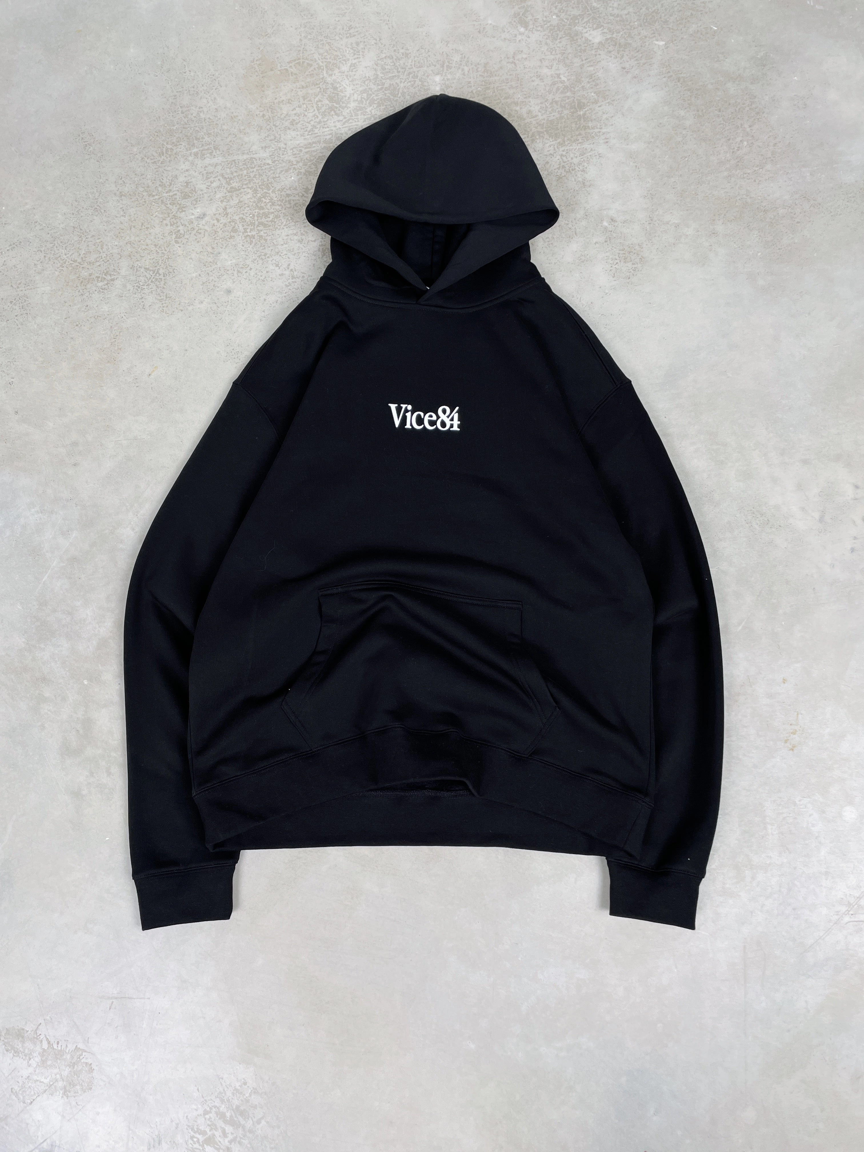 Vice 84 Premium Hoodie & Jogger Set - Black Athletic Apparel