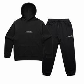 Elephant like Vice 84 Premium Hoodie & Jogger Set - Black