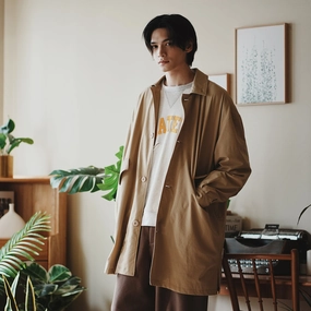 Modern Street Sleek Everyday Edge (JK376) Tech Overcoat