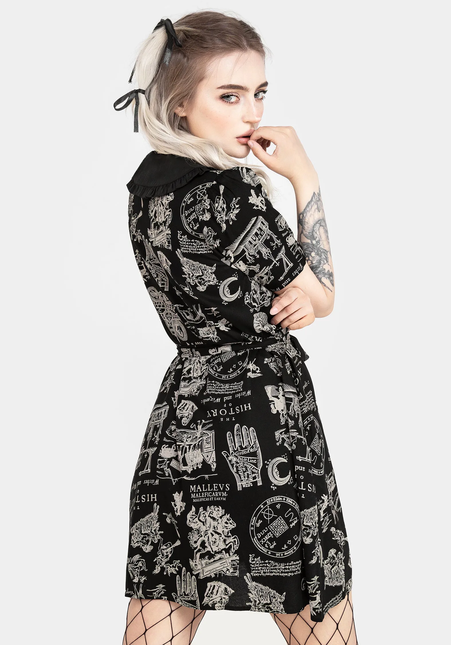 Farm Air High Hemline Heresy Mini Shirt Dress
