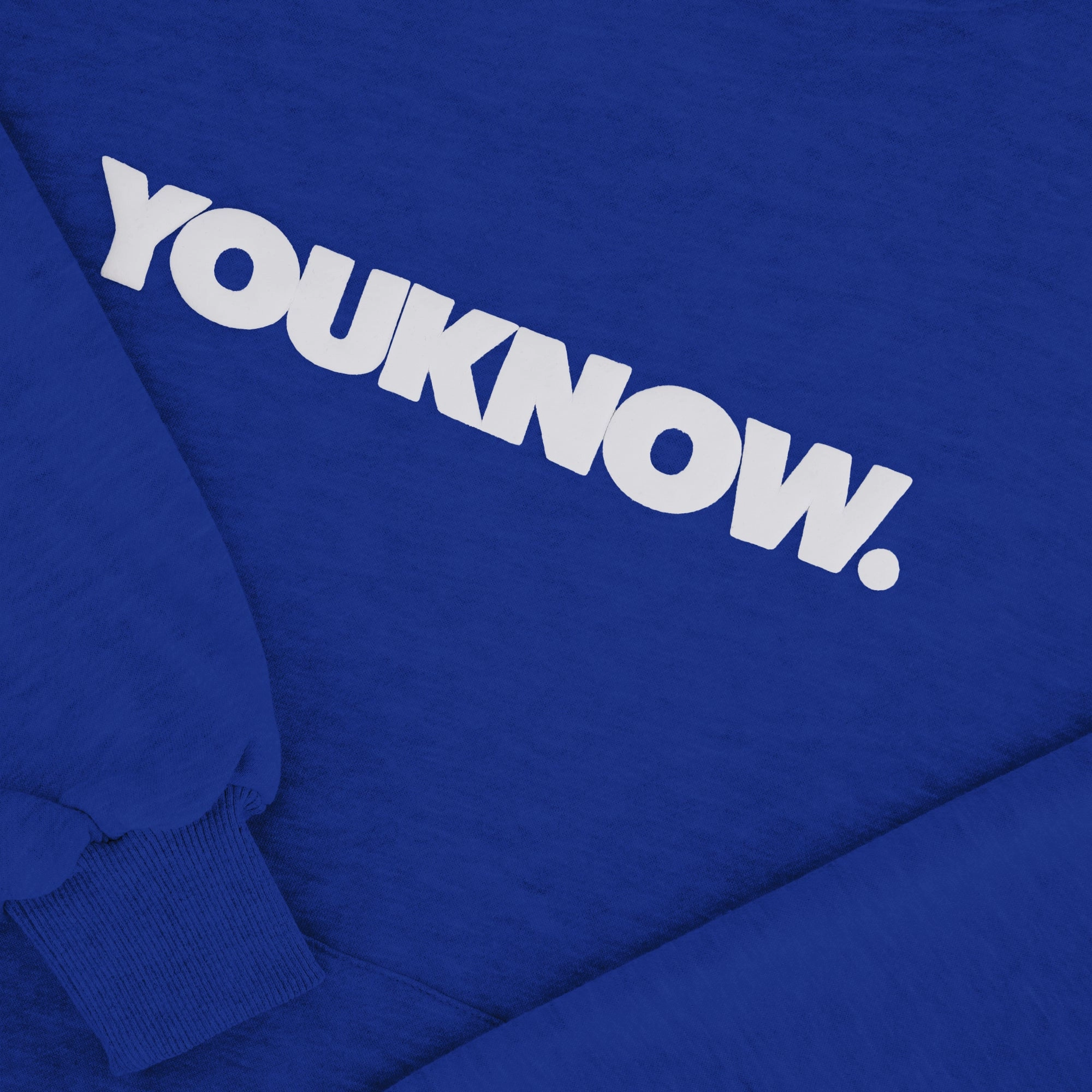 BLOCK HOODIE | Blue Bandicoot like
