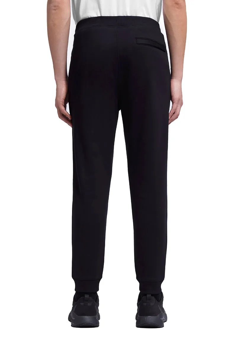 Slim Fleece Sweatpants | Black BKFD01 Compact Packability Stain Resistant Weave