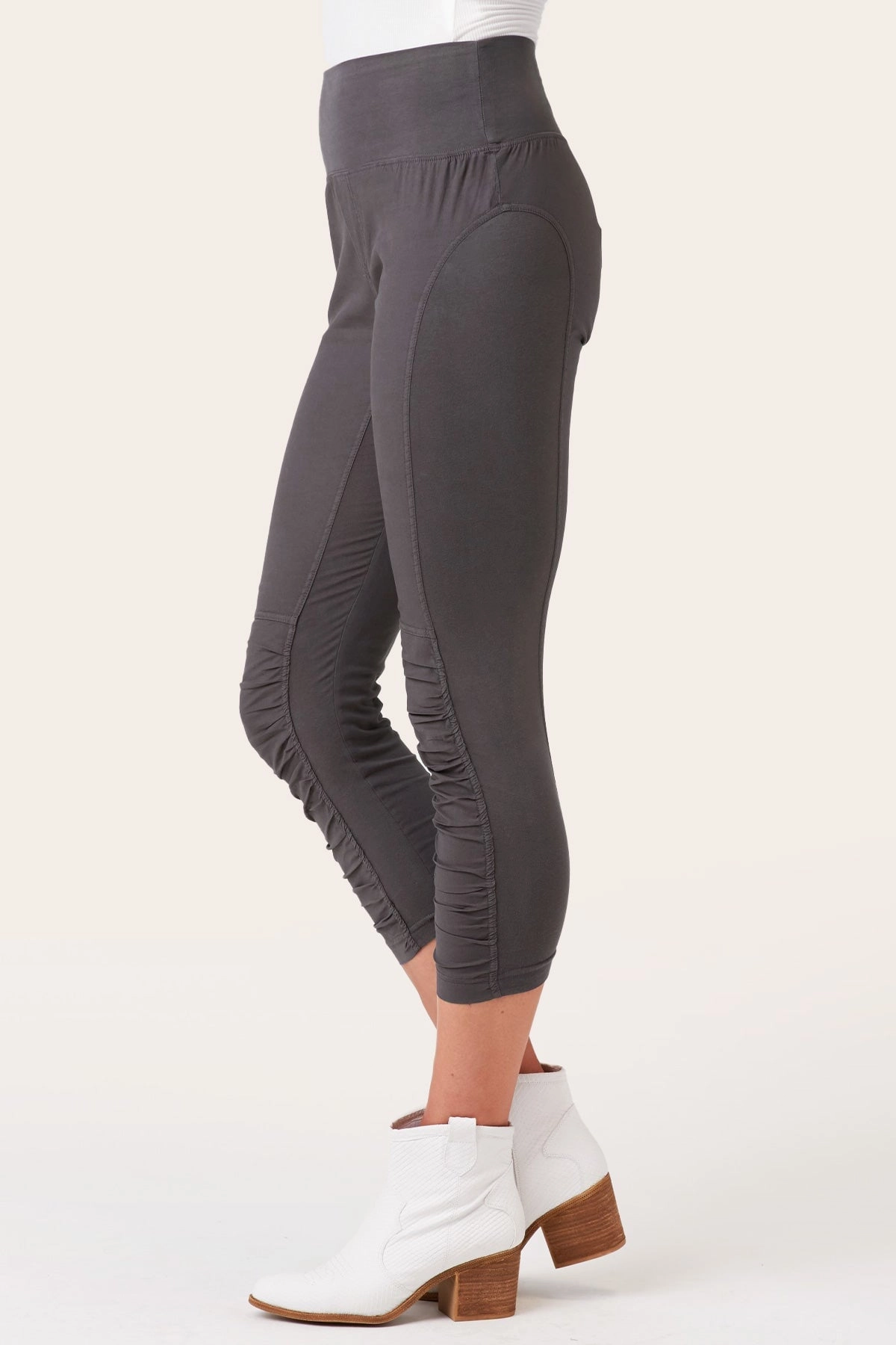 Non See Pilates Session Skin Friendly Dance Practice High Waist Jetter
