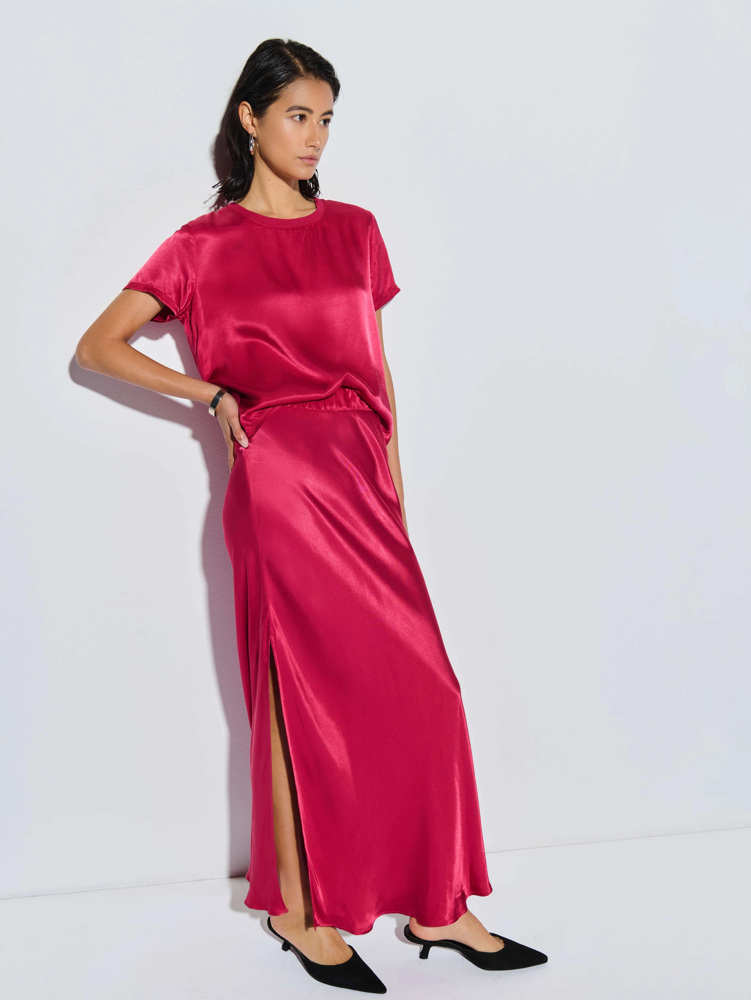 Mood Outfitboard Tonal Look Maribel Skirt