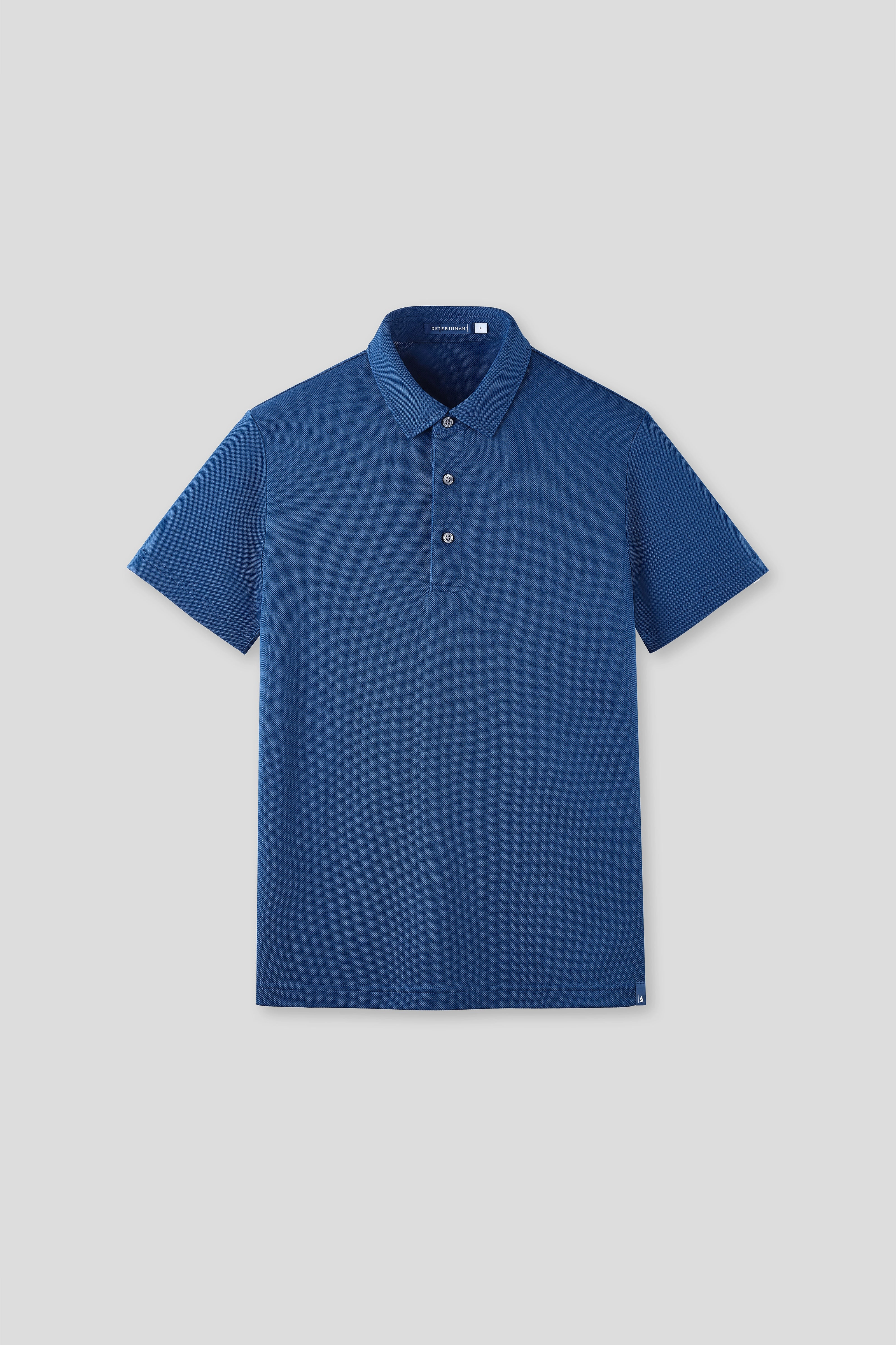 ??Frozen in Tones?? Waterless Dye Polo | Fjord Blue MB2607 Cozy Top