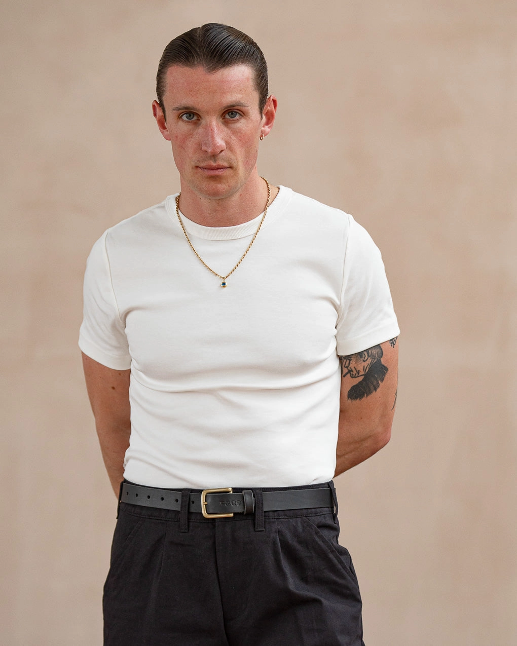 Breathable touch 50's Crafted T-Shirt - Off White