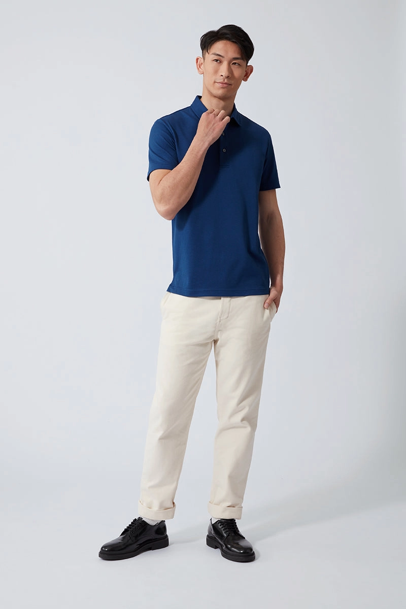 AntiBacterial Coating Regal Pique Polo | Blue NYE073
