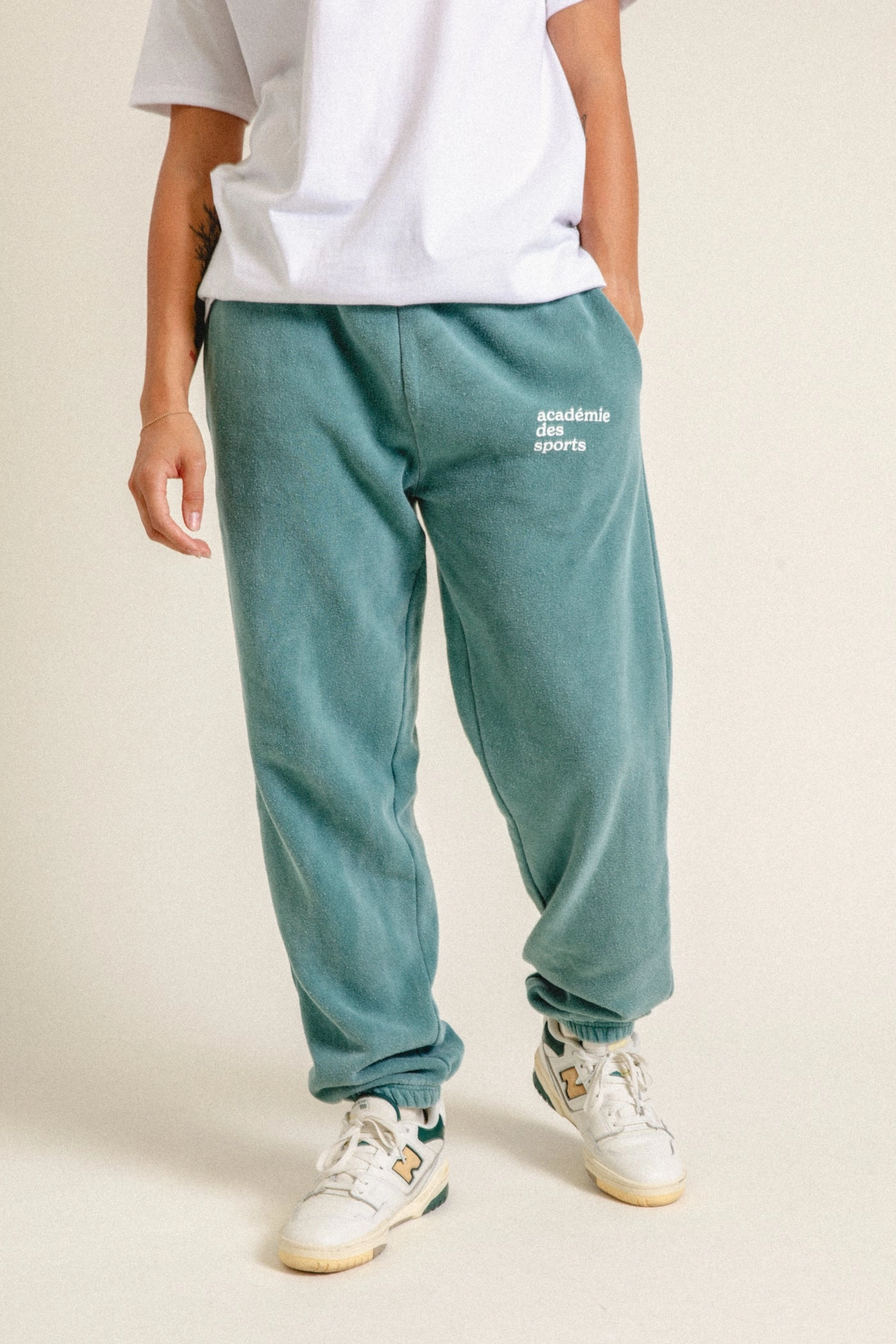 Vice 84 'Baseline' Joggers - Vintage Washed Green Stretchable Design Low Profile Fasteners