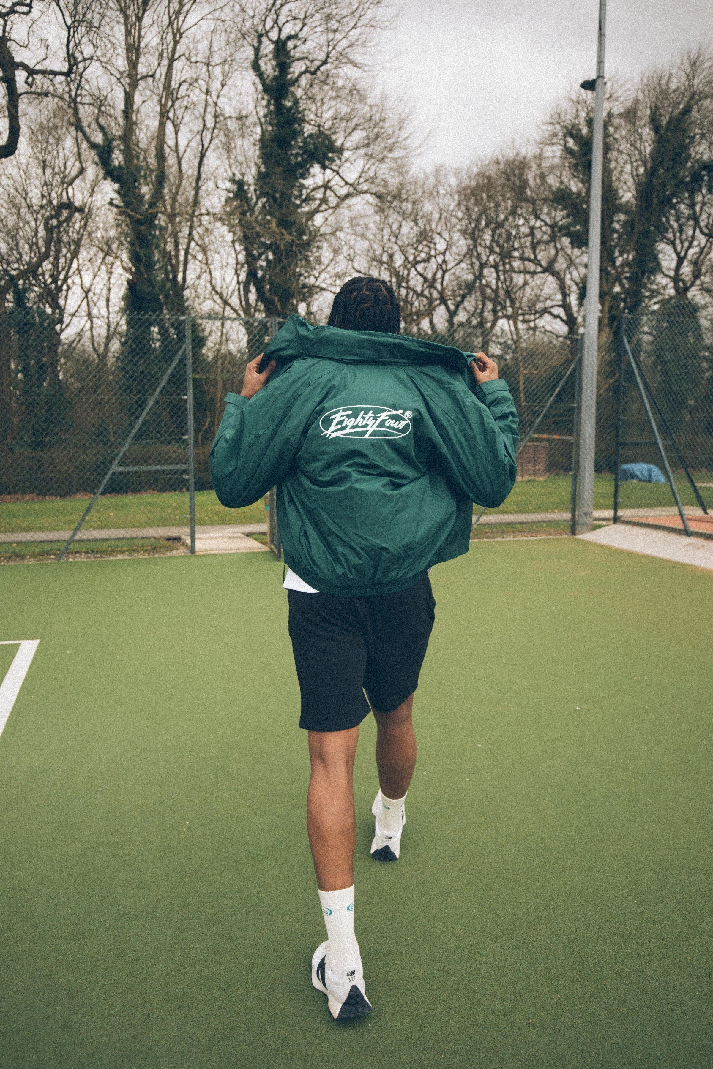 Basic Layers Eco Certified Textile Vice 84 'Classics' Retro Jacket - Bottle Green