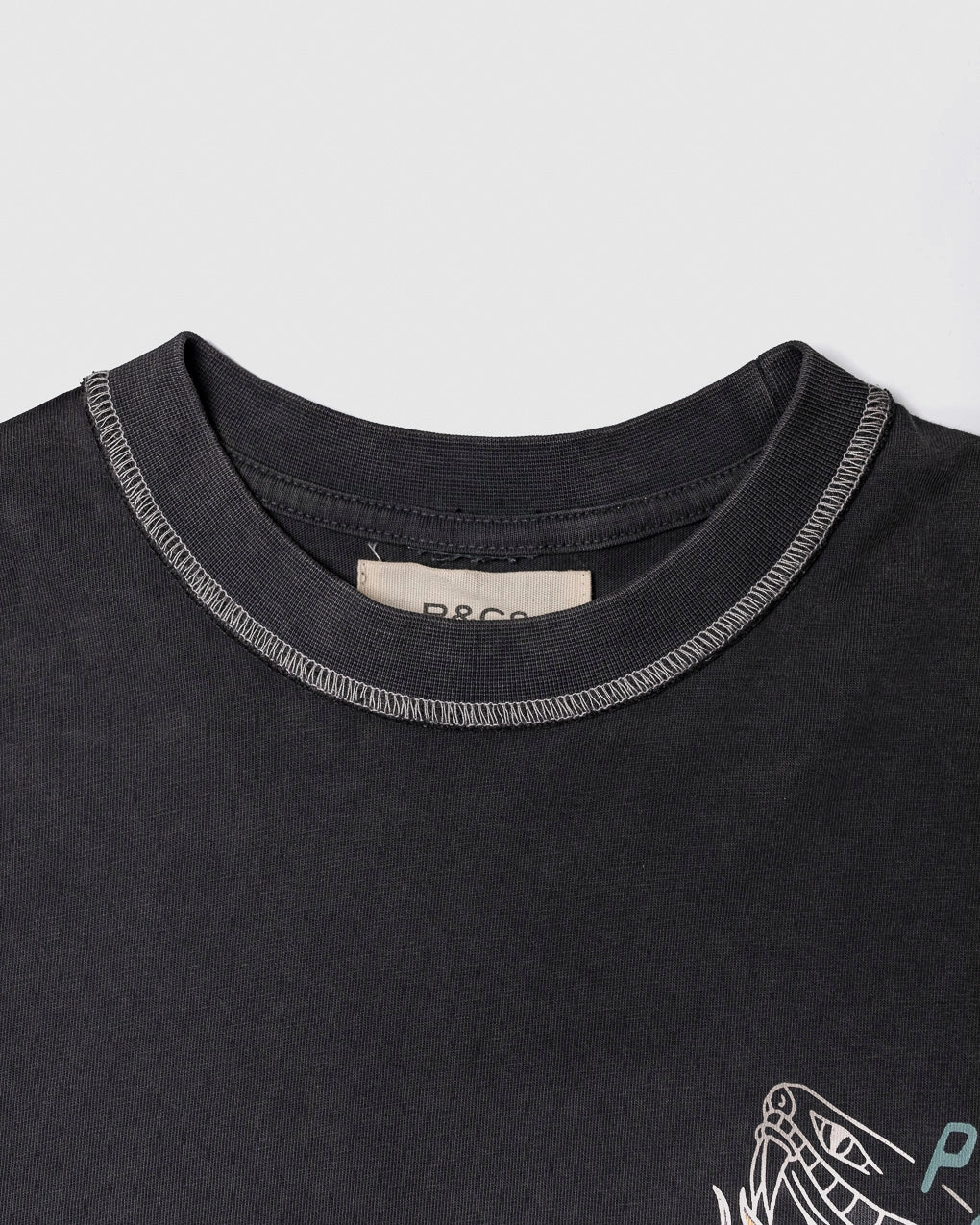 Snakebite Sally's Boxy T-Shirt - Acid Wash Quality Layer BreathableFabric