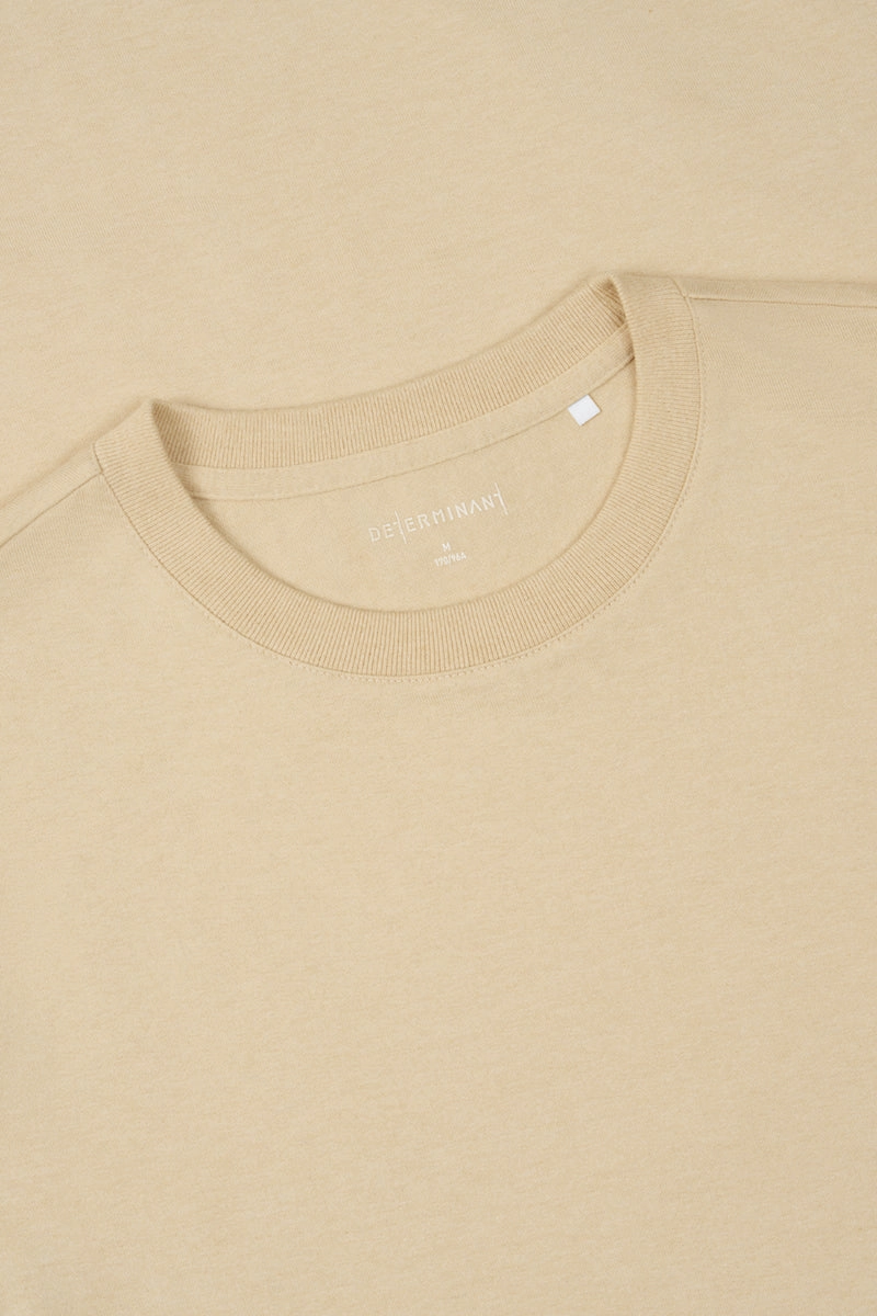 TerraTones Natural Dye Crew Neck T-Shirt | Khaki 70688J Party fun