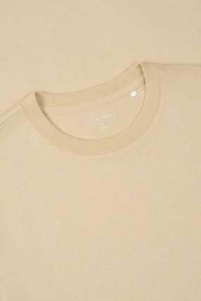 TerraTones Natural Dye Crew Neck T-Shirt | Khaki 70688J Party fun