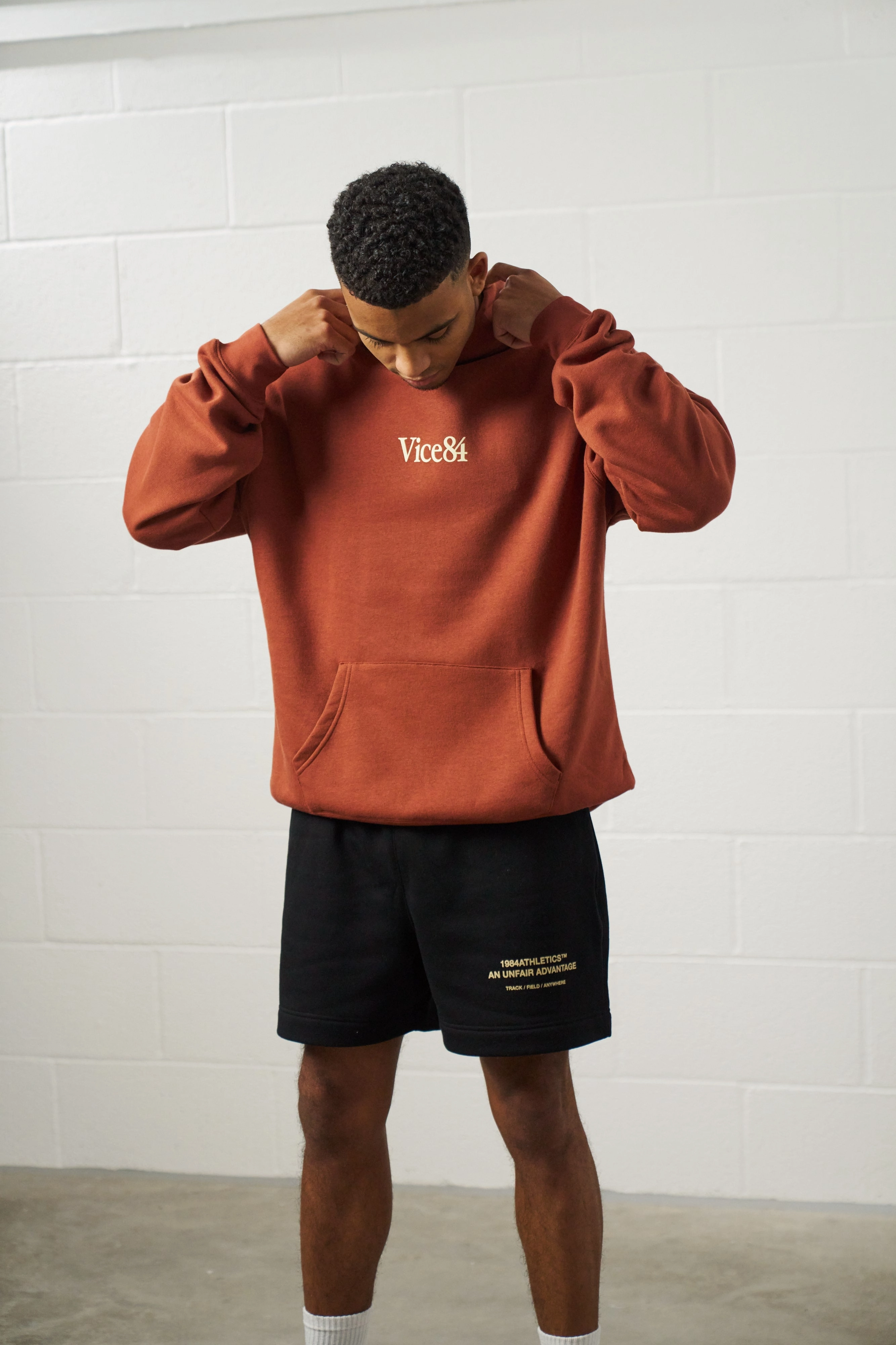 Urban Fresh Vice 84 Premium Hoodie - Clay