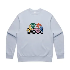 Other Side Store 'Lets Dance' Sweater - Powder Blue Comfortable Style Everyday Comfort
