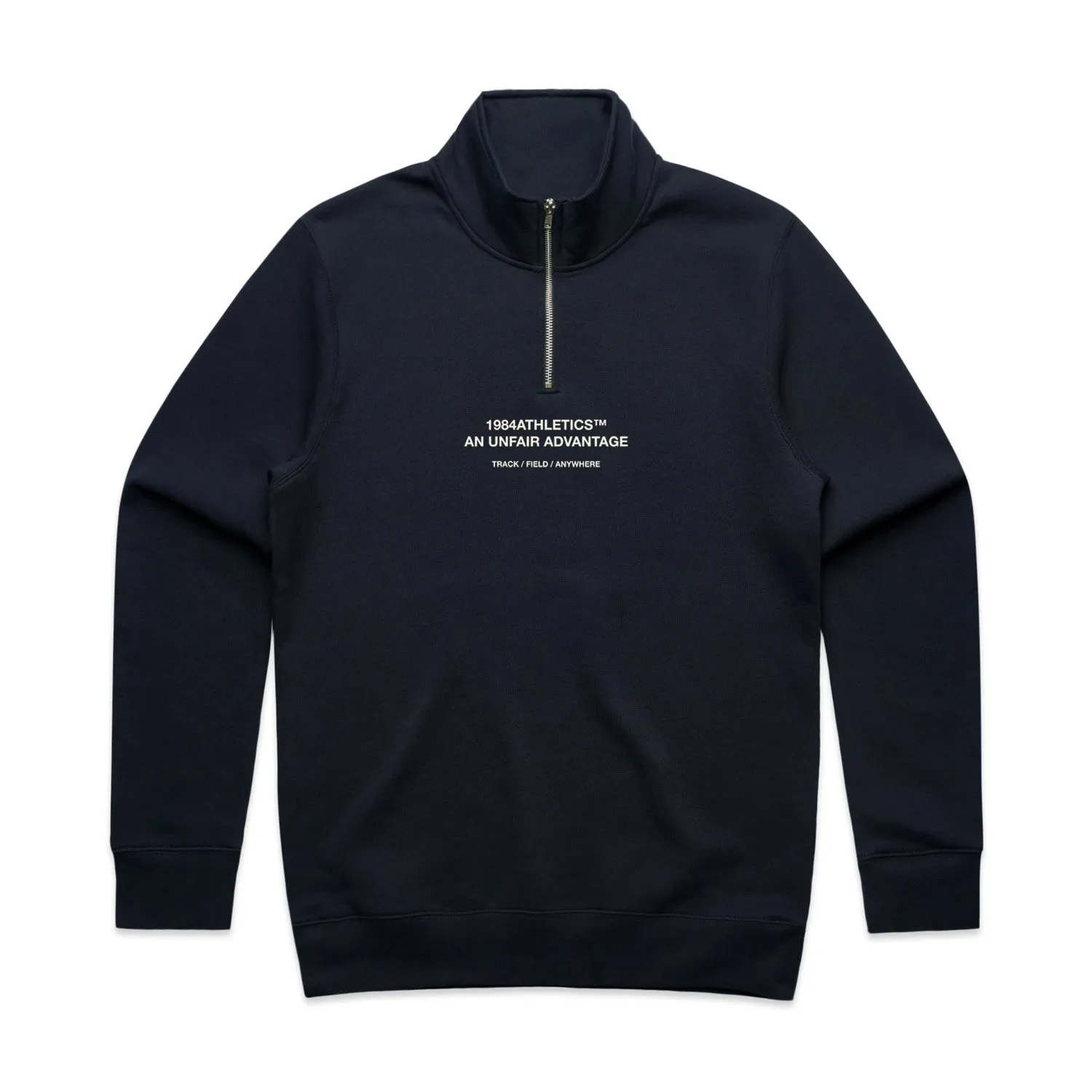 Classic Design Vice 84 'Athletics' 1/4 Zip Sweater - Navy