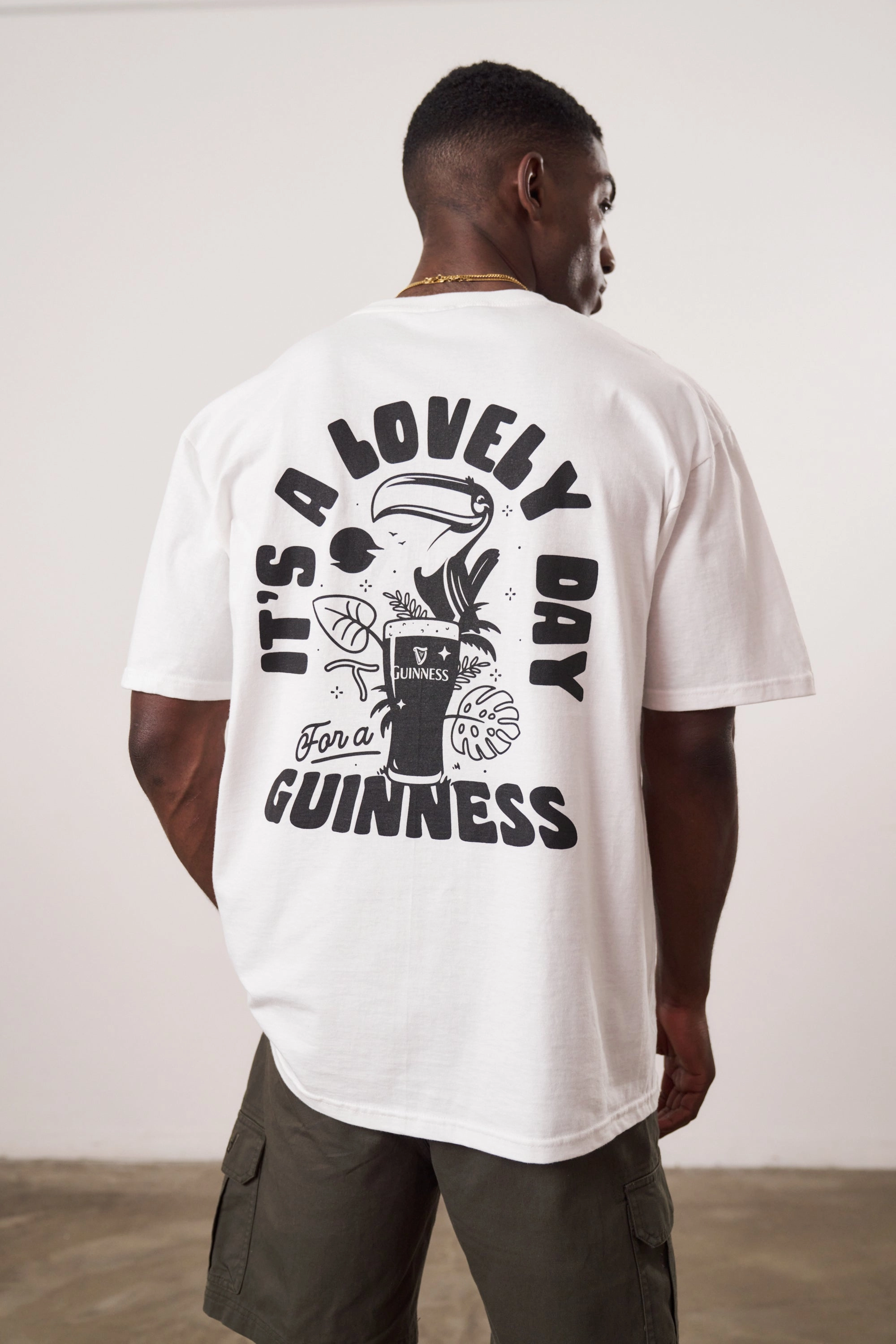 Guinness x UN:IK 'Jungle' Tee & Tote Bag Bundle Timeless Top