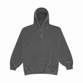 Essentials Vintage Washed Hoodie - Charcoal Fashion Vibe