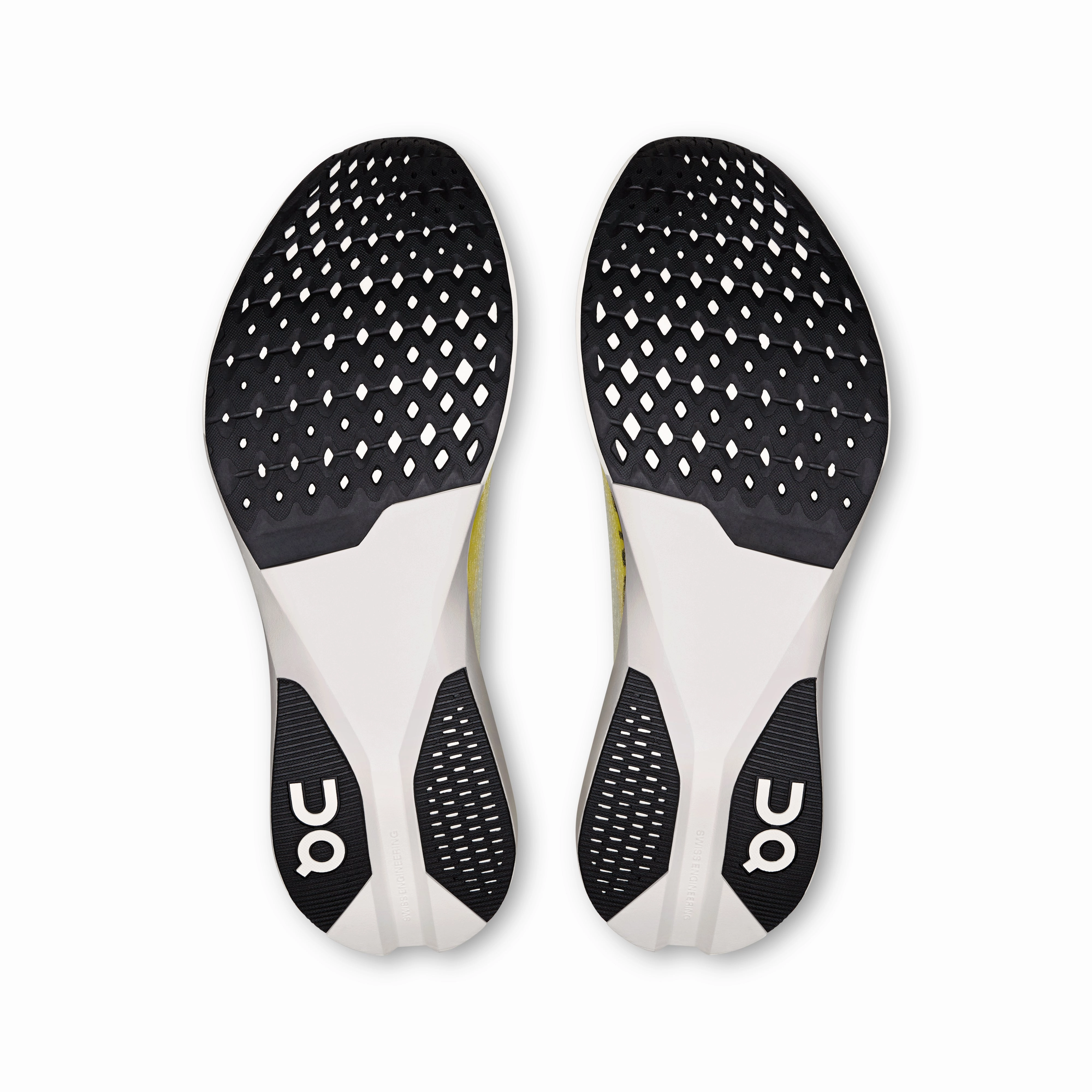 hot - climate running shoes Cloudboom Strike LS White / Lime