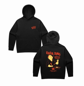 Shrew like Bada Bing X UN:IK 'Snitches' Heavyweight Hoodie - Black