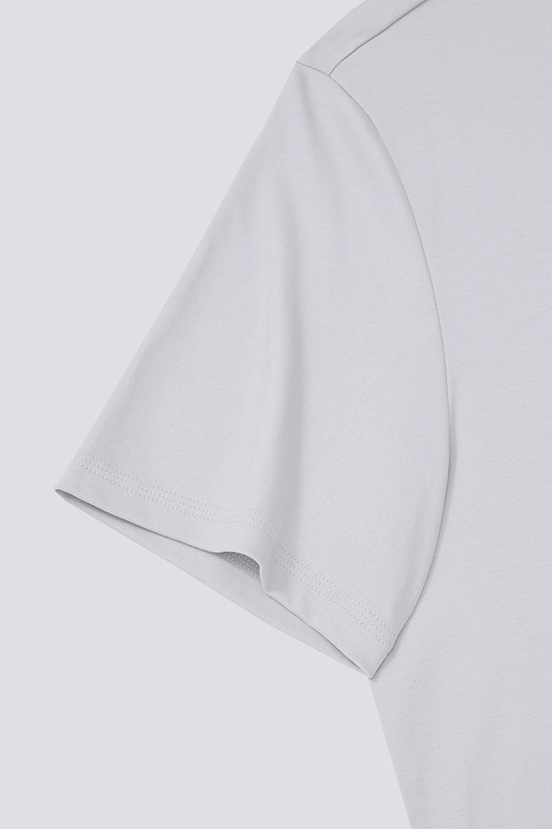 Men's ColorfastFabricTech Softex Crew Neck T-Shirt | Light Grey GYFL01