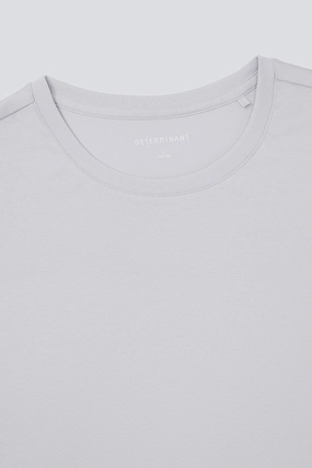 Chilly Wear Ultra Soft Blended Textile Softex Crew Neck T-Shirt | Light Grey GYFL01