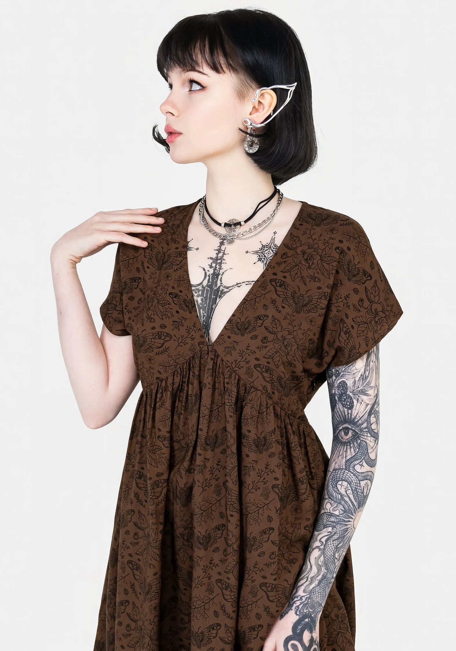 Gentle Fit Rosamoth Mini Smock Dress