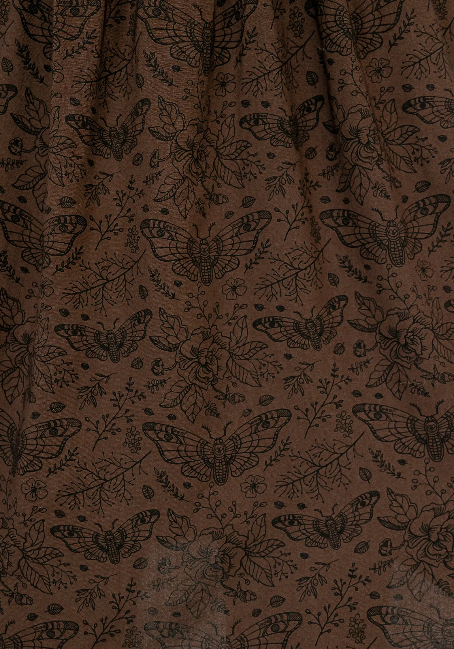 Smooth Texture Rosamoth Mini Smock Dress