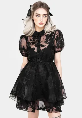 Smart Design Spectre Layered Mini Shirt Dress