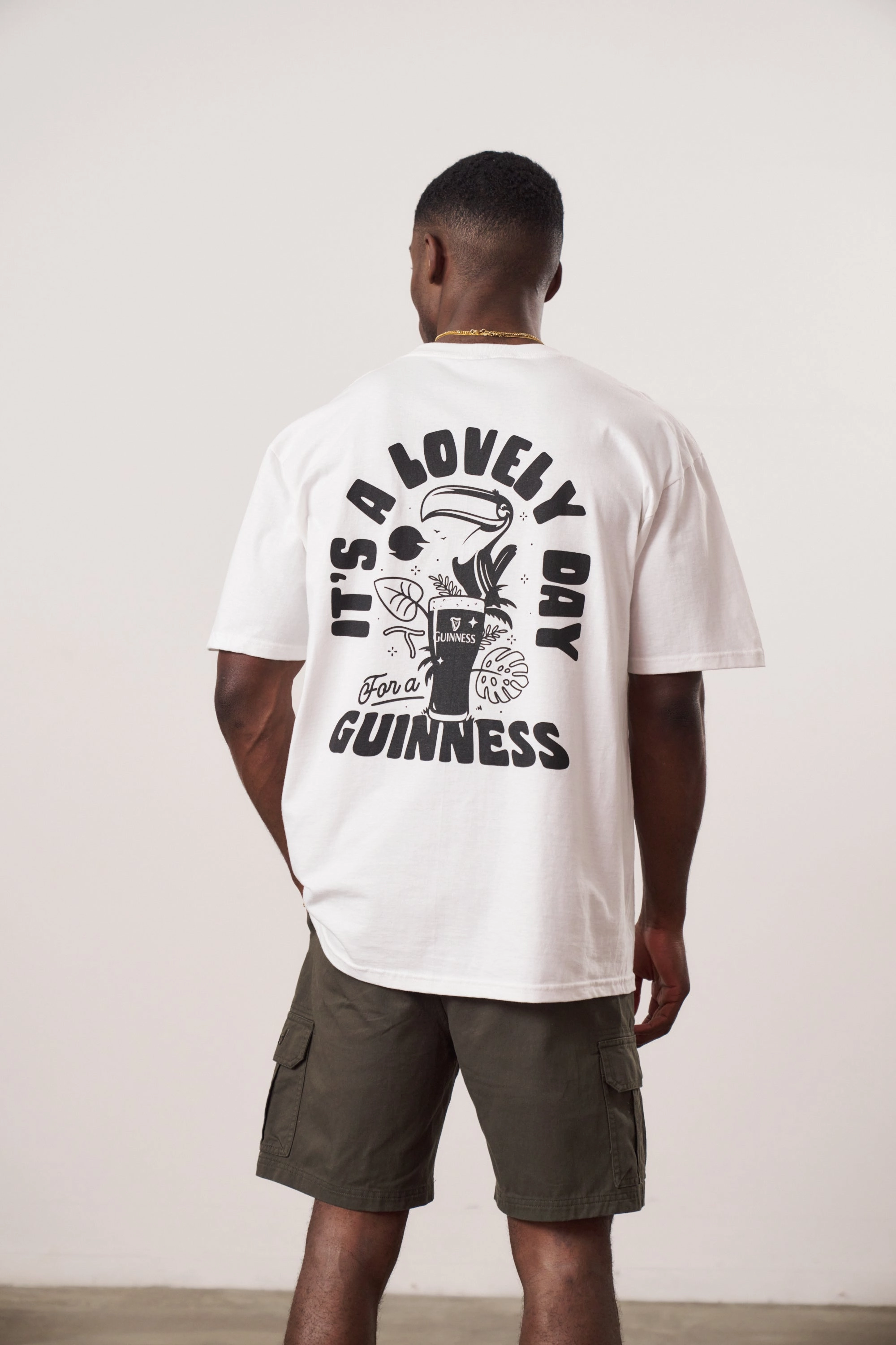 Guinness x UN:IK 'Jungle' Tee - White Chill Style Everyday Style