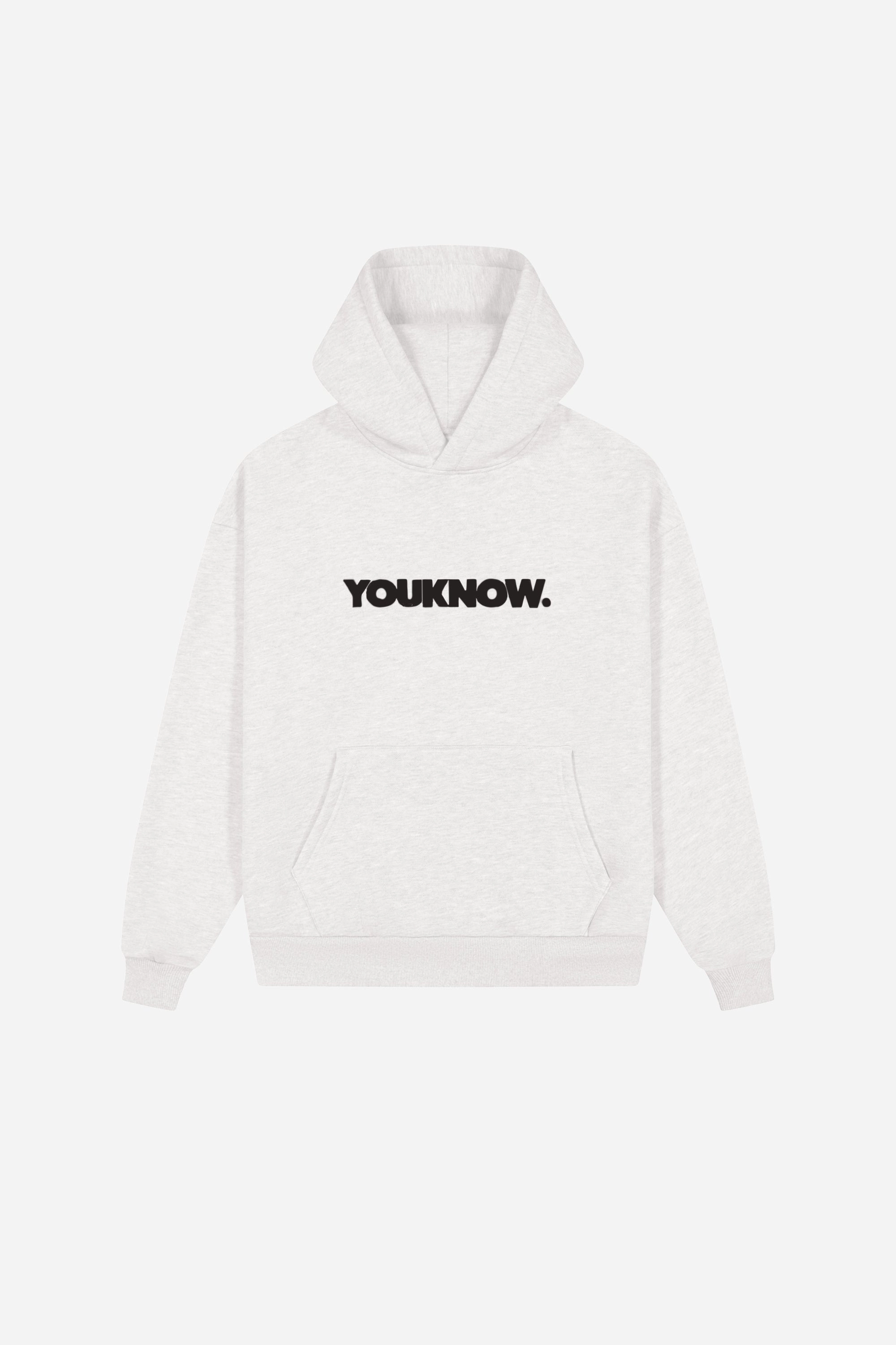 group style meeting look BLOCK HOODIE | White Marle