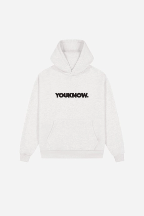group style meeting look BLOCK HOODIE | White Marle