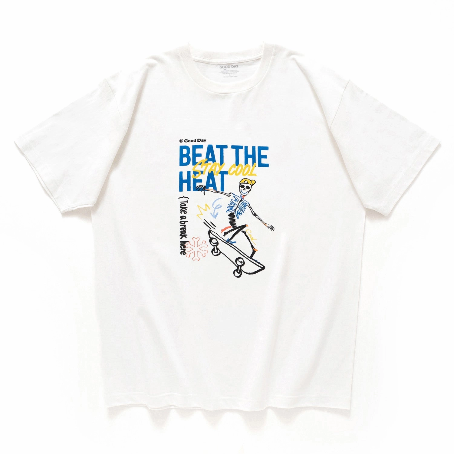 (ZT1170) Beat The Heat Graphic Tee Eco-friendly