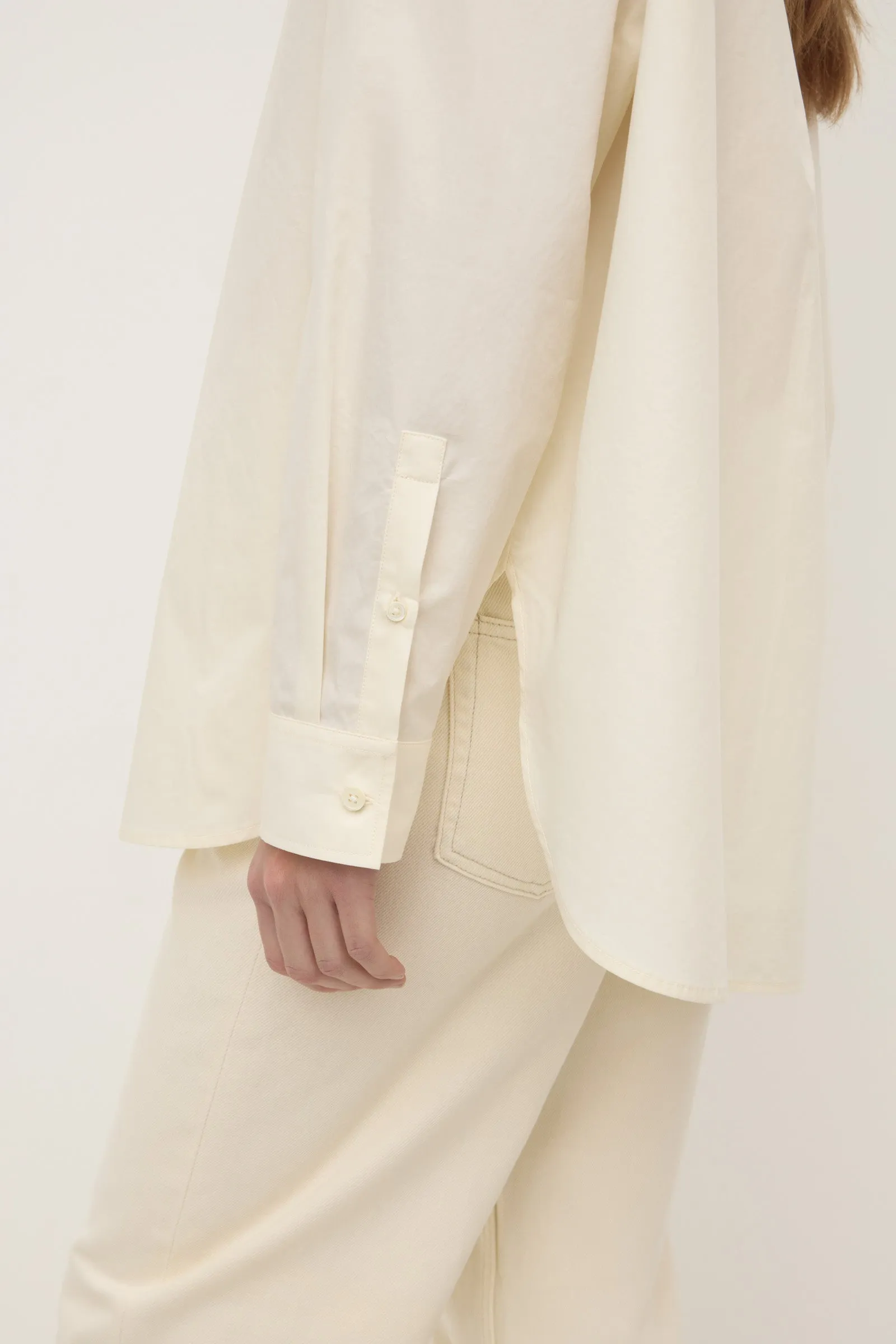 Seasonal Wardrobe Marigold Poplin Shirt