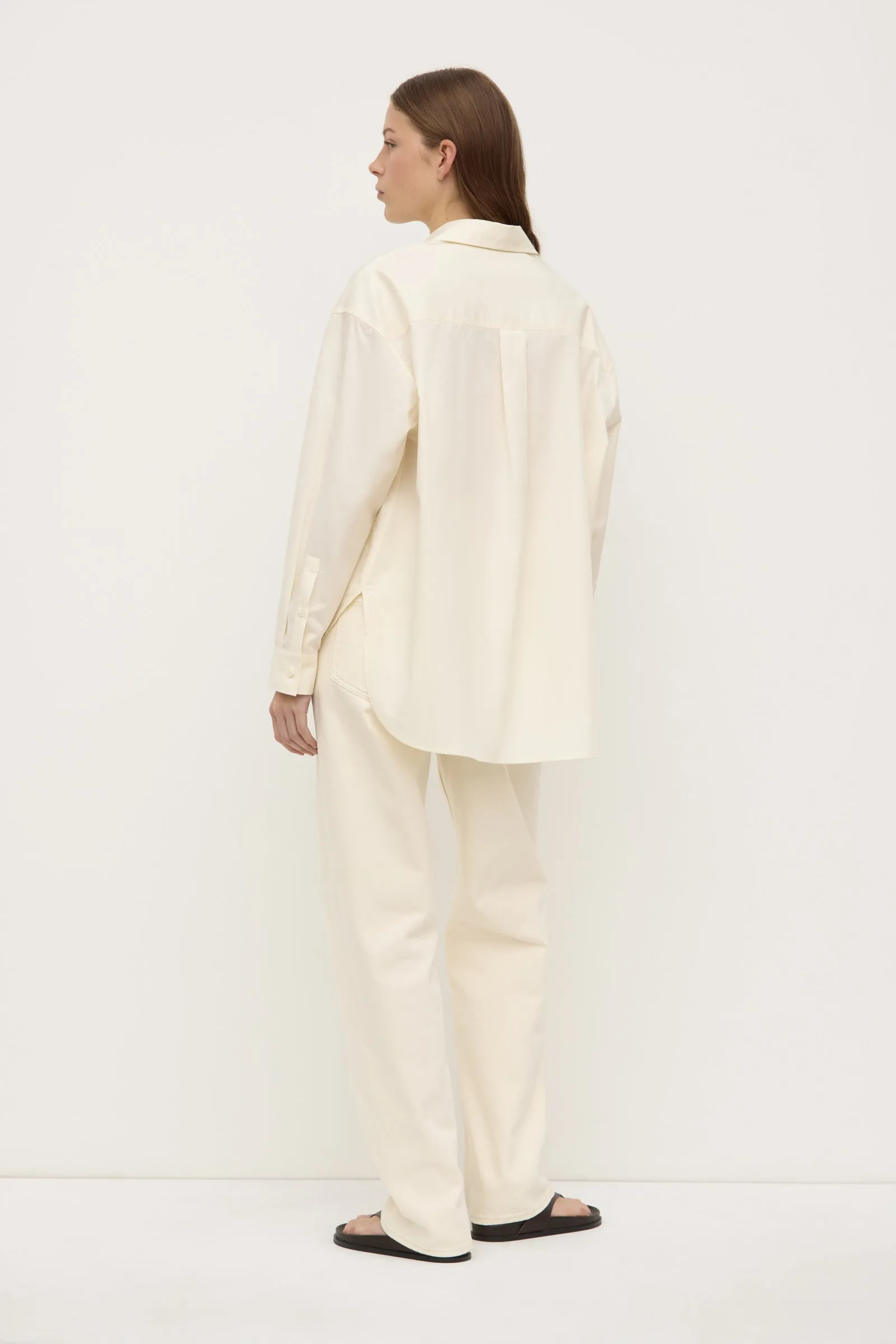 Marigold Poplin Shirt Pocket Detailing Soft Touch