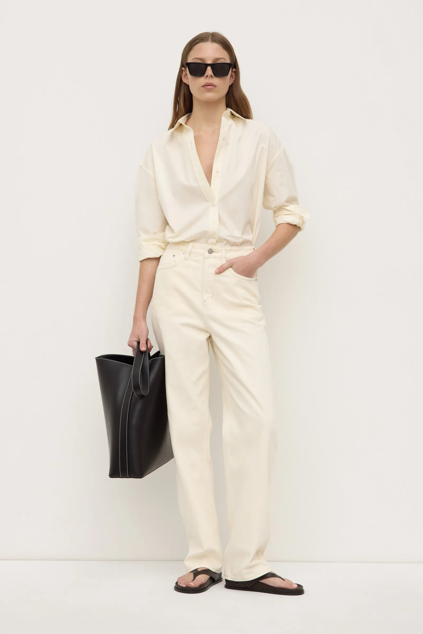 Static Dissipating Fiber Breathable fabric Marigold Poplin Shirt