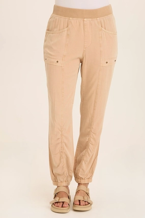 Squire Twill Banded Hem Casual Pant Stretchable Fabric All-terrain Fit