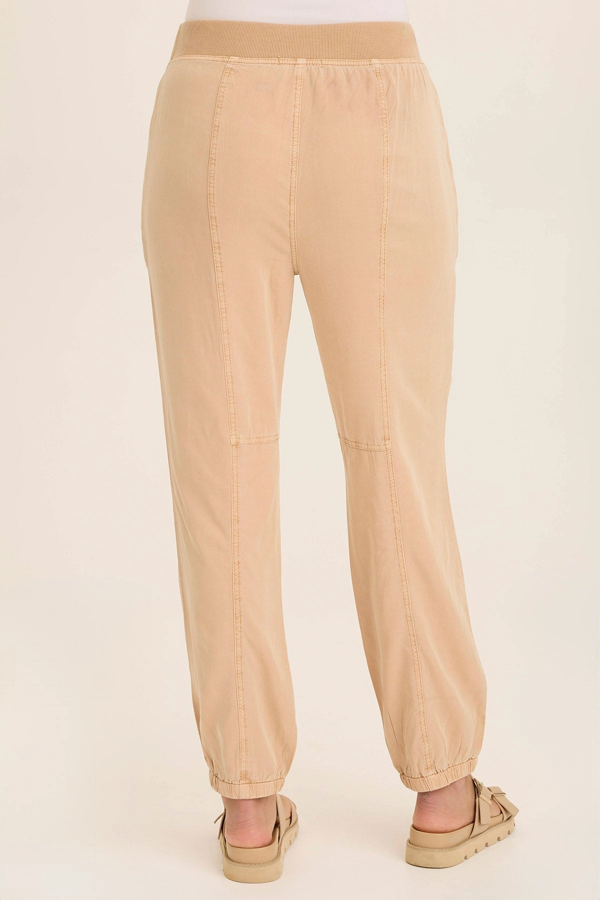 Squire Twill Banded Hem Casual Pant MeshPanel