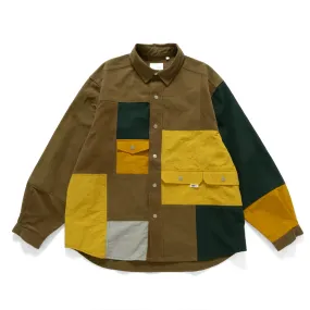 Stylish Design (ST436) Crazy Patchwork Shirt