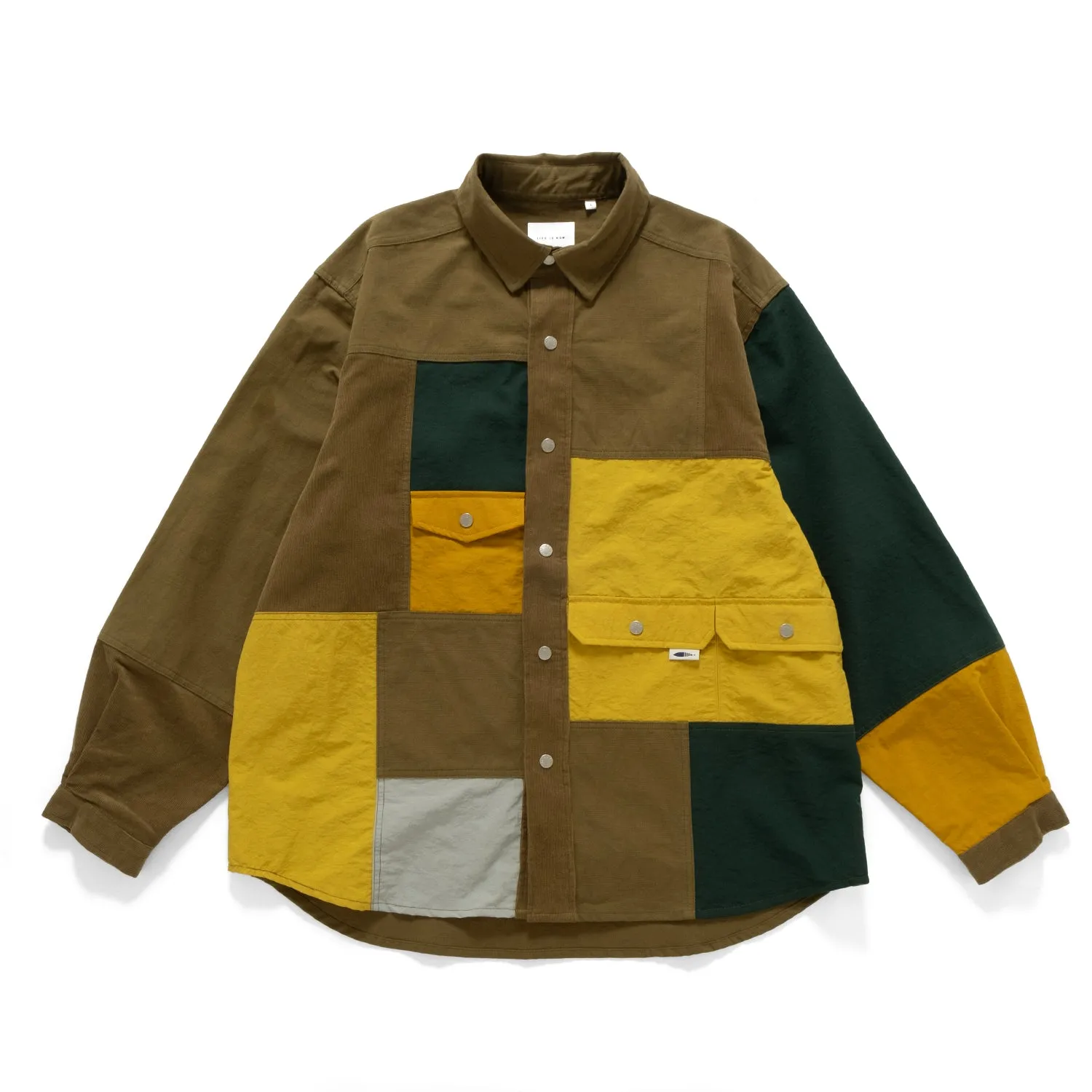 Easy Care (ST436) Crazy Patchwork Shirt