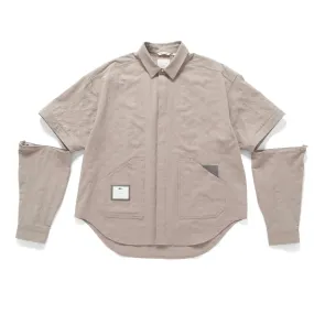 (ST444) 2 Ways Cool Touch Seersucker Shirt Subtle patterns