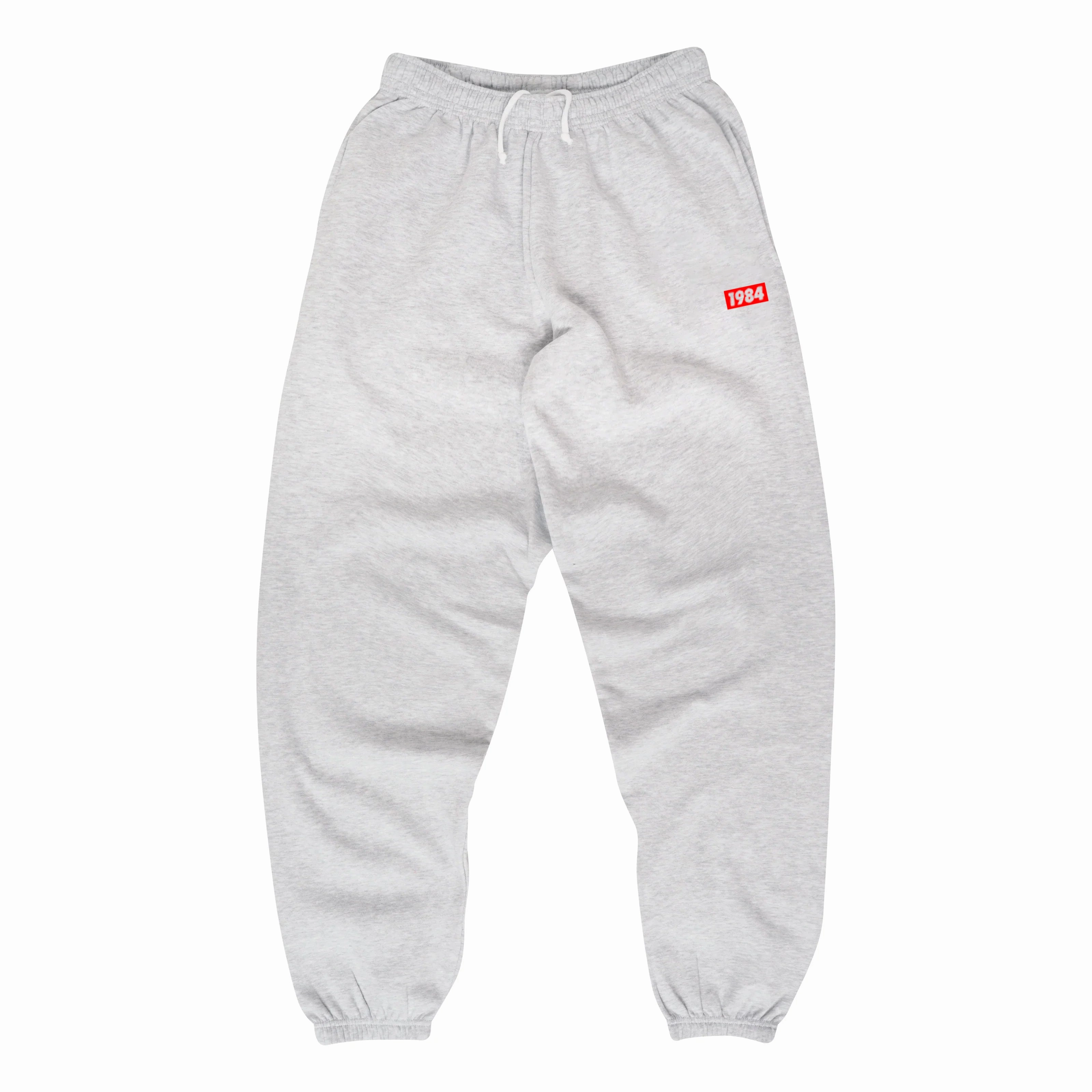 Vice 84 *10 Years Of* 'Physical Education' Joggers - Ash Grey Printed design