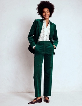 Stamford Cord Blazer-Fern Sport Fit Double Buttons