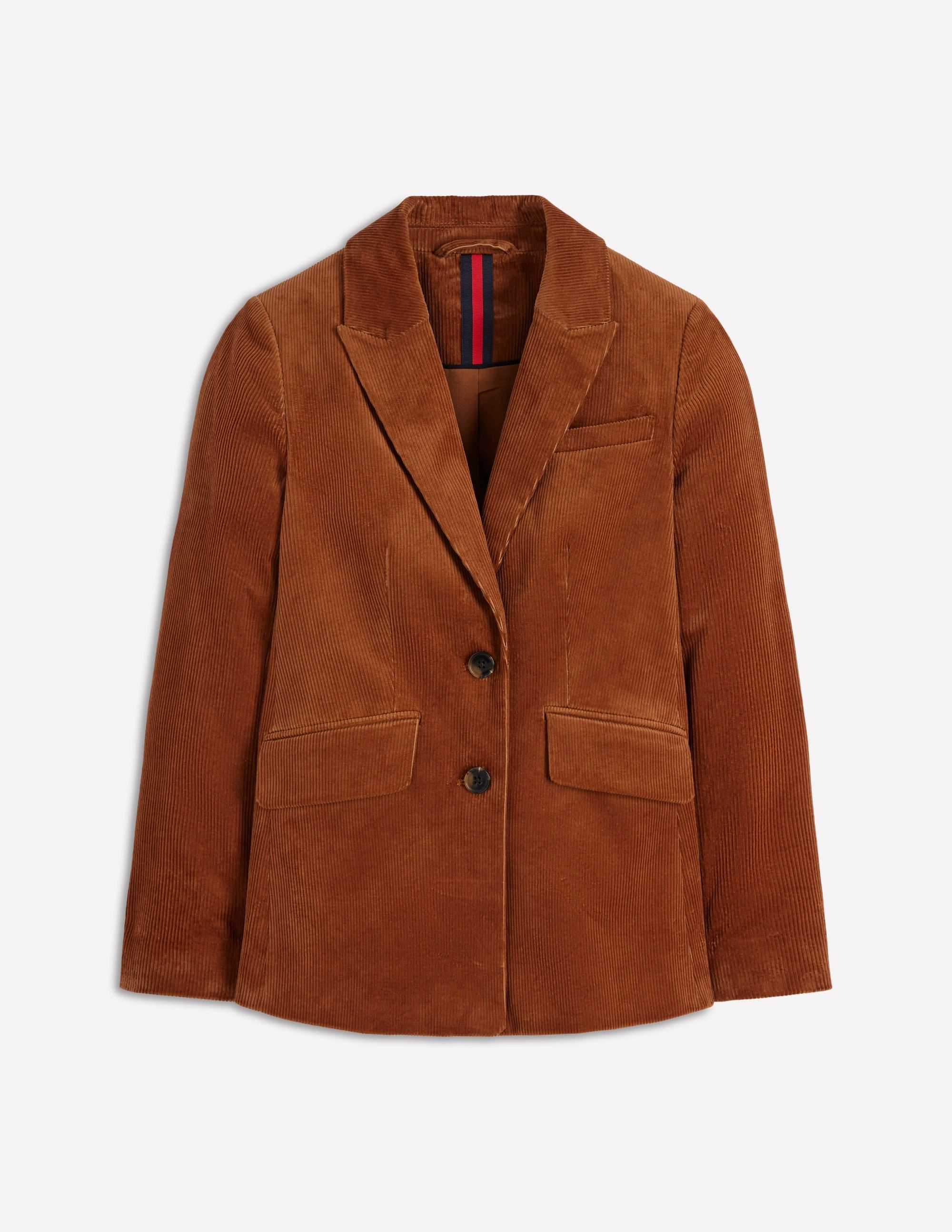 Sporty Casual Stamford Cord Blazer-Ginger