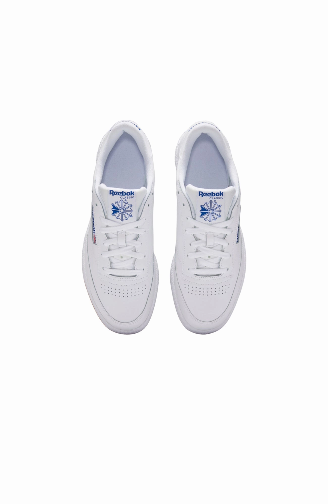 Club C 85 Shoe White Royal Gum foldable