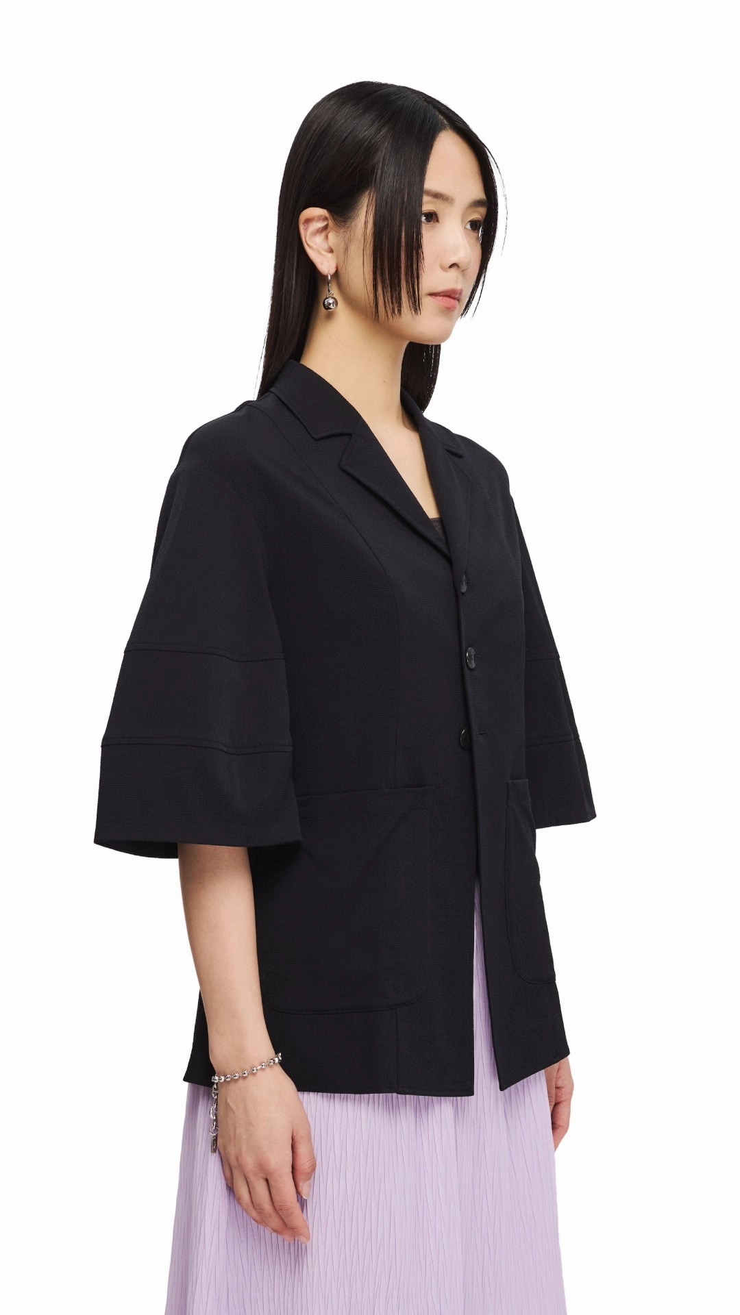 Reflective Zippers All Season Compatibility Summer Blazer