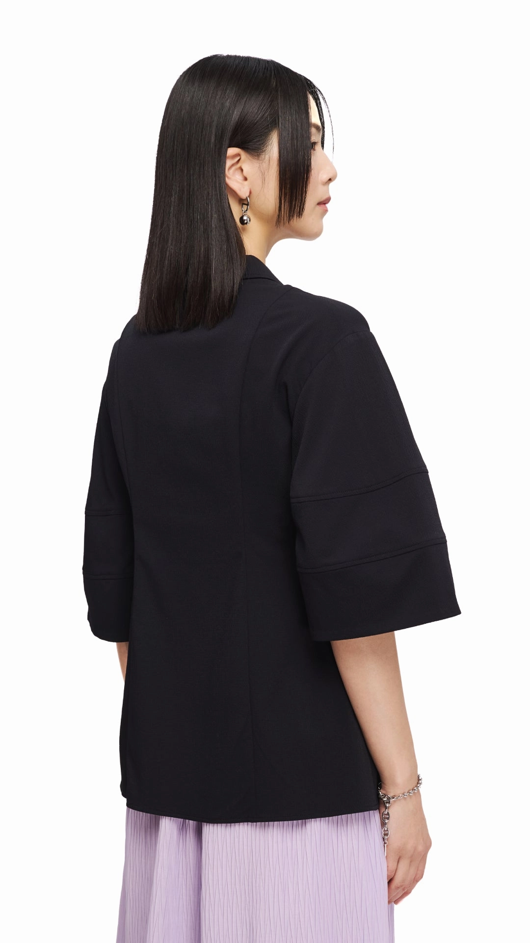 Summer Blazer Kangaroo Pocket