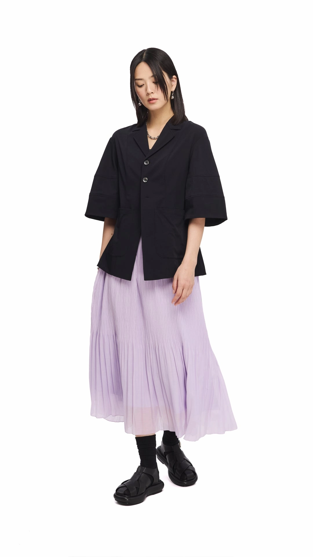 Summer Blazer Foldable Storage Effortless Layer