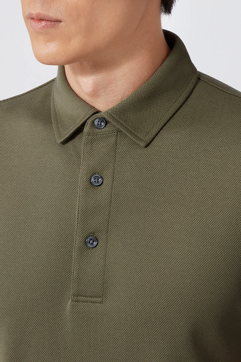 Regal Pique Polo | Olive GNE474 Casual Elegance