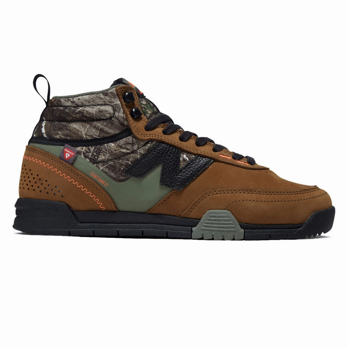 Enhanced Mobility Arch Support Technology New Balance 440 Trail High V2 Shoes - Brown/Black