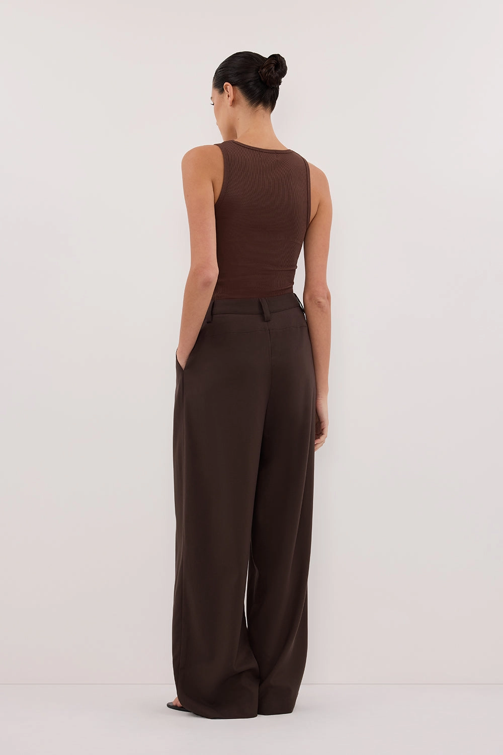 Stay Dry EDEN BITTER CHOC TAILORED PANT